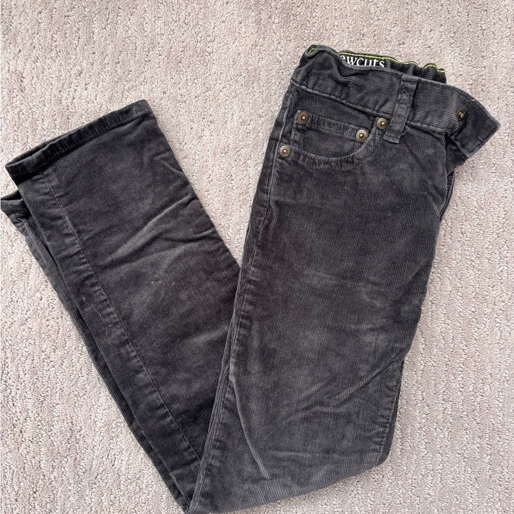 Crewcuts Gray Corduroy Pants
